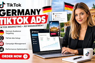 setup germany tiktok shop, germany tiktok ads management and product listing