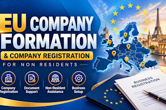 do eu company formation and company registration for non residents and residents