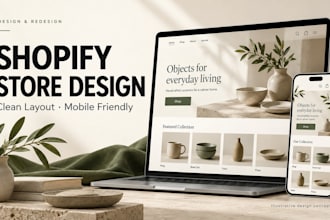 design your shopify store with a mobile friendly layout