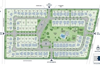 create a real estate map, property map, site map vector location plan