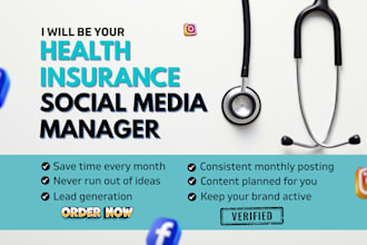 be your health insurance marketing manager for lead generation and content