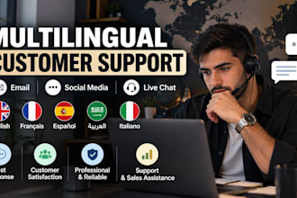 provide multilingual customer support and sales assistance