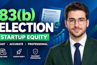 prepare your 83b election for startup equity, restricted stock and fast filing