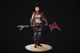 high poly metahuman character,unity3d, ue game asset,rizomuv,rhino,npc model rig