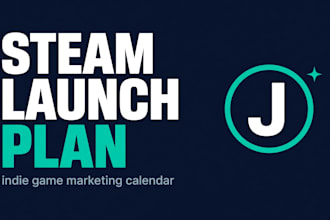 create a steam launch marketing plan for your indie game