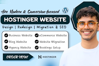 build hostinger wordpress website design hostinger website redesign hostinger