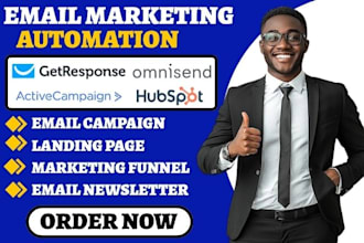 activecampaign workflow getresponse landing pages omnisend marketing automation