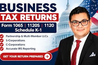 prepare form 1065 1120s 1120 tax returns and schedule k1
