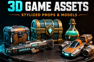 3d game assets and models for unity and unreal engine