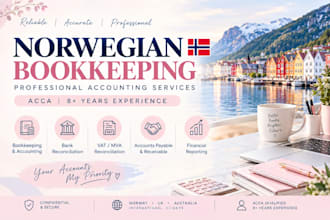 do professional norwegian bookkeeping and accounting