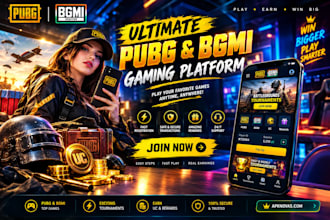 build a pubg bgmi tournament website with registration