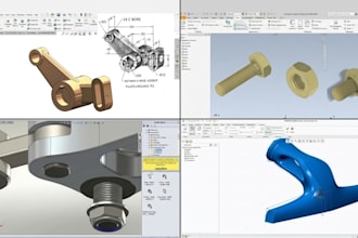 3d cad design, product design, and 3d cad modeling  for 3d printing solidworks