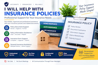 help with insurance policies