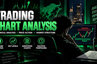 analyze trading charts with technical analysis
