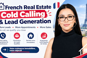 do french real estate cold calling and lead generation