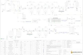 do p and id, pid with bfd, pfd, equipment list and tagging