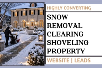 snow removal leads snow clearing shoveling and property website