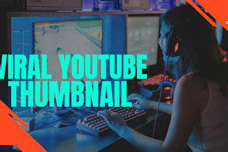 design viral youtube thumbnail or cash cow thumbnail