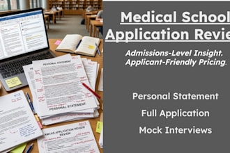 medical school application review