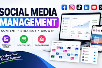 manage social media management with content strategy and scheduling
