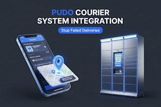 integrate pudo smart locker and local pickup maps on shopify checkout