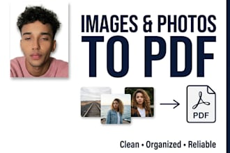 convert images and photos into PDF