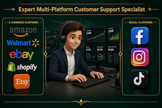 be your ecommerce virtual assistant and customer support specialist