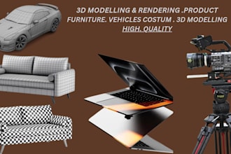 create professional 3d cad models and product