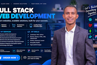 build website, website development, full stack developer, front end developer
