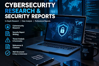 provide cybersecurity research and security reports