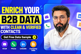 enrich, clean, and verify your b2b contact data