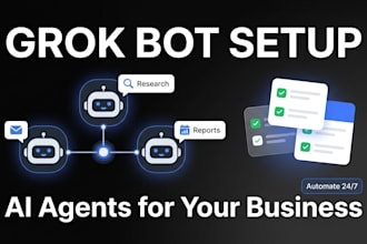 set up grok bot ai agents to automate your business workflows
