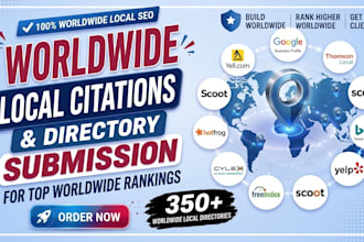 build local citations and directory submission for local SEO