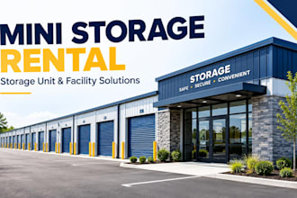 build mini storage, storage unit storage facility rental wordpress website seo