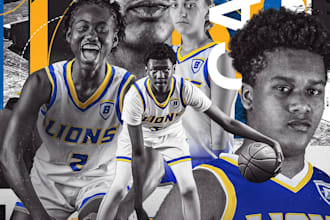 athlete and sports graphics creation