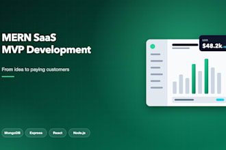build your full stack mern web app or saas mvp