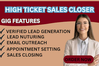 be your b2b lead generation sales representative, appointment setter, and sdr