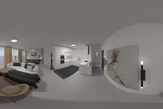 create a 3d interior design for your room