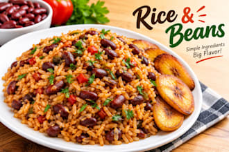 cook delicious rice and beans