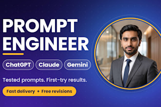 be your prompt engineer for chatgpt, claude and gemini