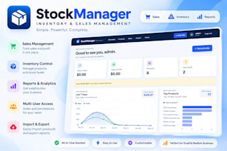 customize and deploy inventory and sales tracking software