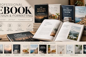 design, format and create a professional ebook
