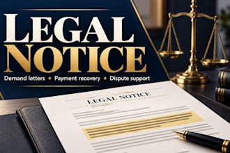 draft a pakistan legal notice or demand letter