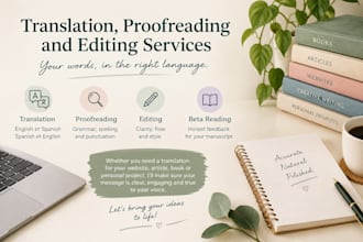 translate and edit your text