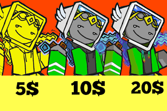 draw your roblox or minecraft avatar
