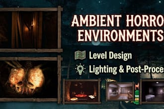 create an ambient horror environment with level design