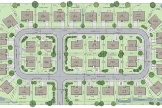 draw estate site plan, property layout, land and plot plan