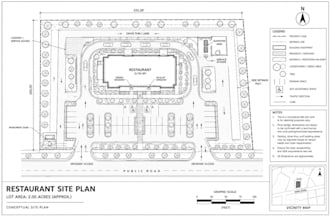 create professional site plans, plot plans, property layouts and permit drawings