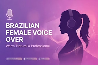 do female voice over in portuguese