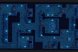 create top down pixel tile set, tile map, game asset, game map for indie game